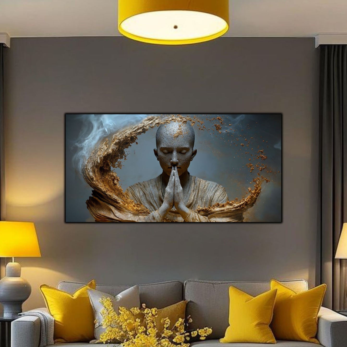 Tablou Decorativ pe Sticla Securizata – Ideal pt Dormitor si Living - Beyond Stardust No39