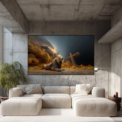 Tablou Decorativ Modern - Print UV pe Sticla - „Sacred Modernities” - No19