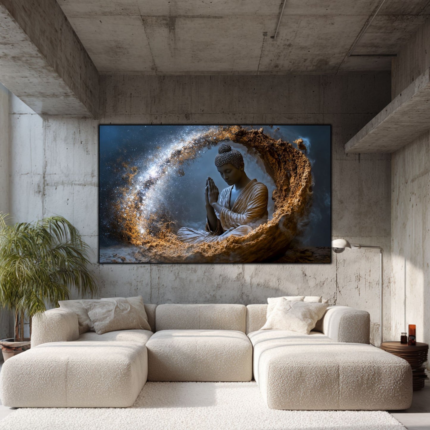 Tablou Decorativ pe Sticla Securizata – Ideal pt Dormitor si Living - Beyond Stardust No18