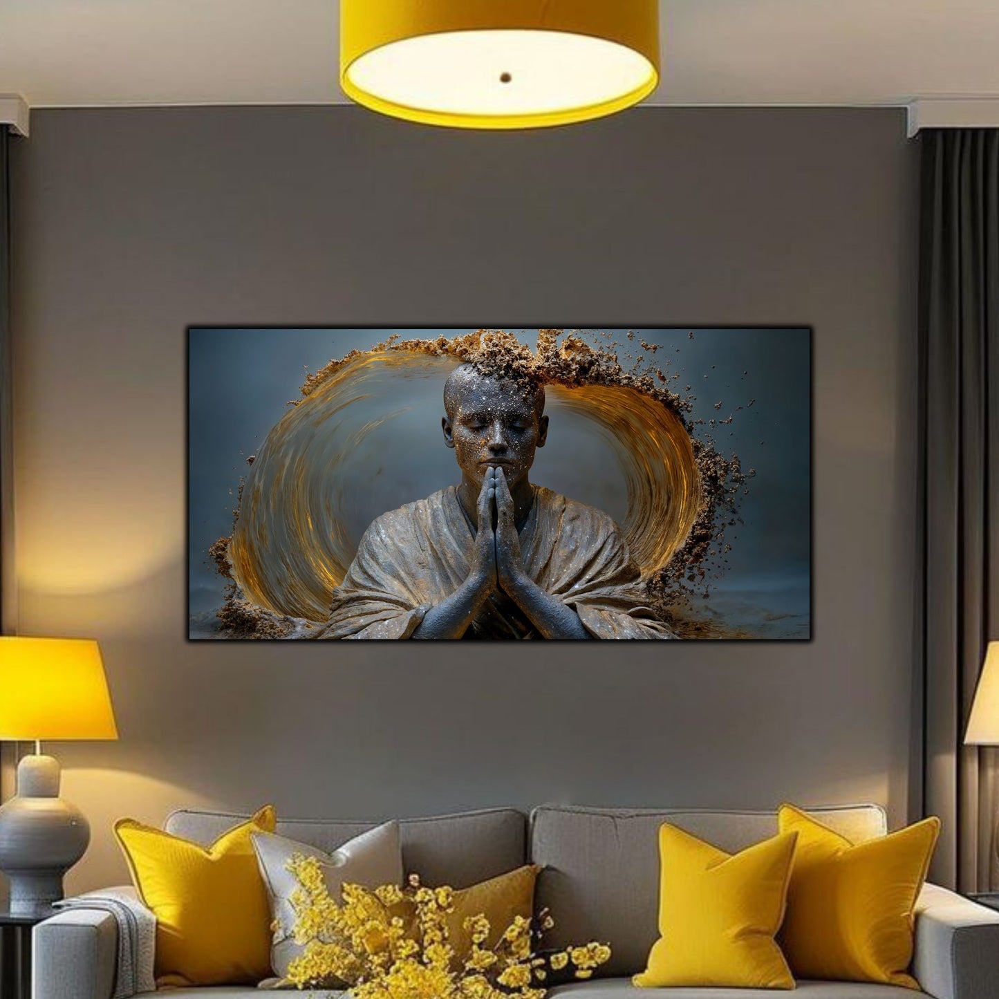Tablou Decorativ pe Sticla Securizata – Ideal pt Dormitor si Living - Beyond Stardust No29