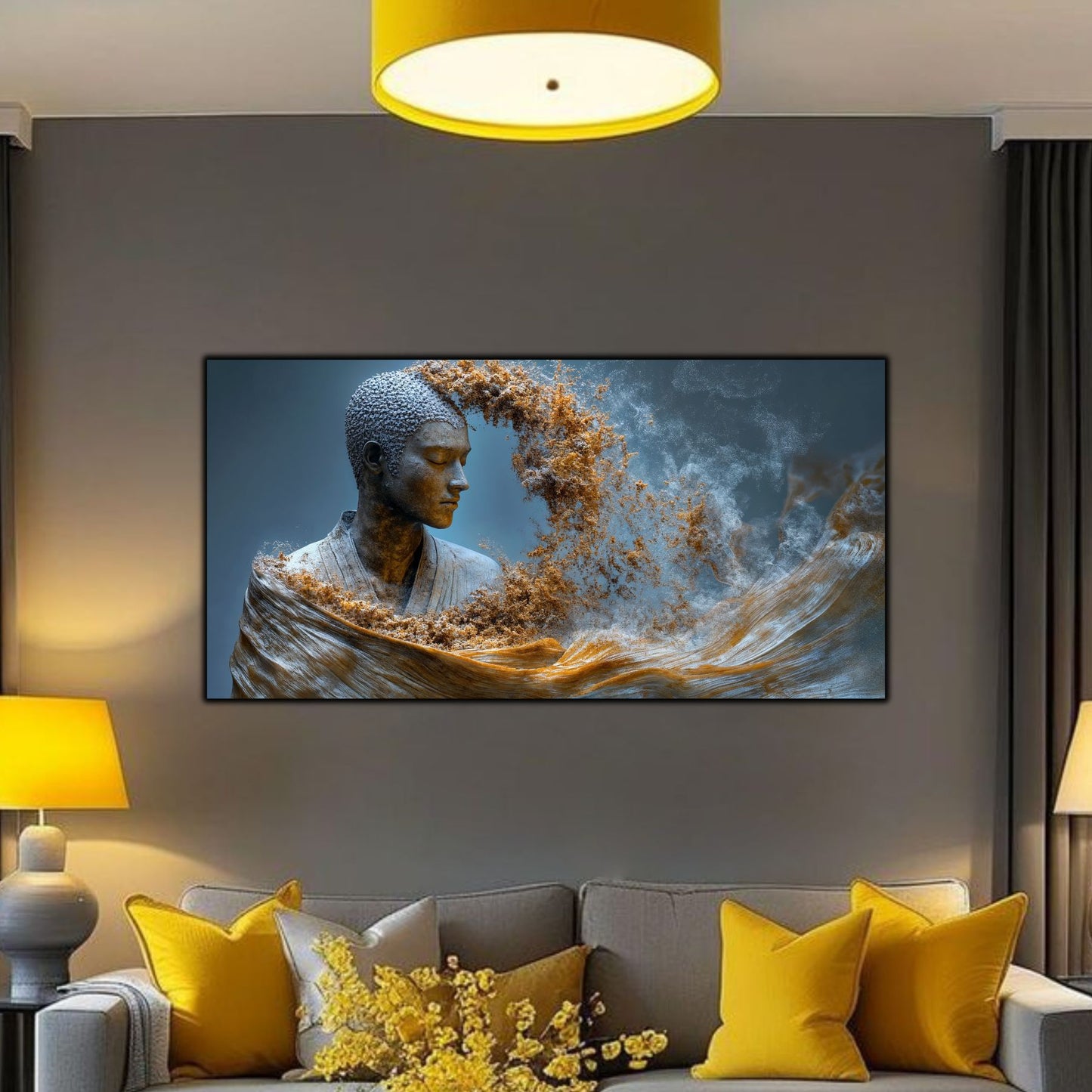Tablou Decorativ pe Sticla Securizata – Ideal pt Dormitor si Living - Beyond Stardust No26