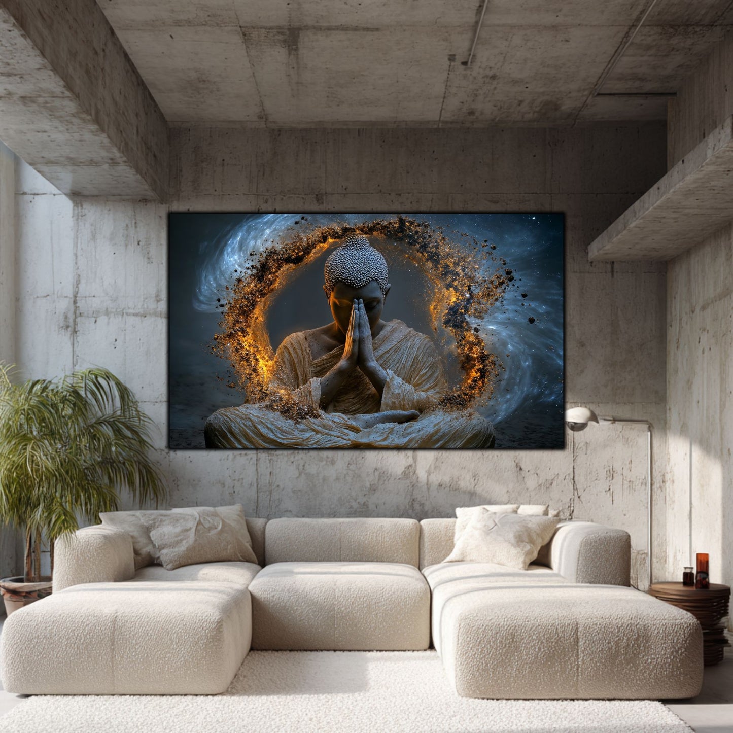 Tablou Decorativ pe Sticla Securizata – Ideal pt Dormitor si Living - Beyond Stardust No17