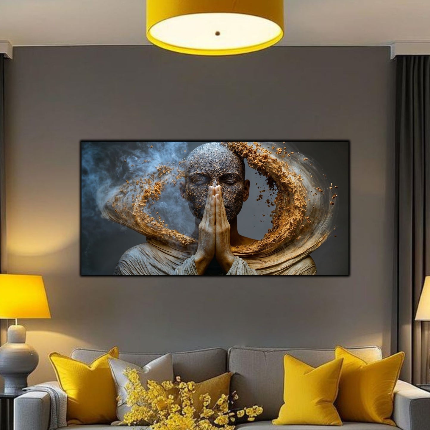 Tablou Decorativ pe Sticla Securizata – Ideal pt Dormitor si Living - Beyond Stardust No15
