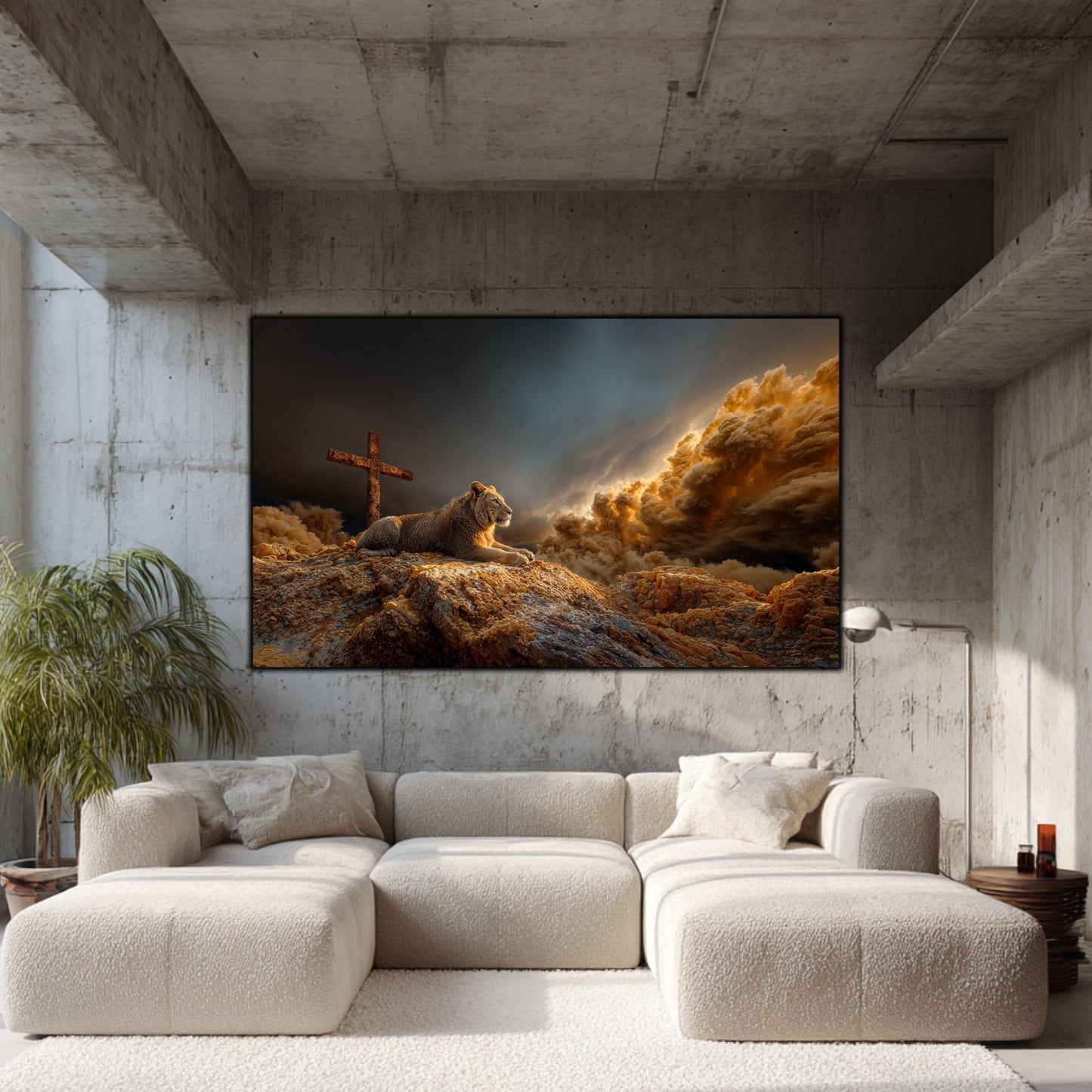 Tablou Decorativ Modern - Print UV pe Sticla - „Sacred Modernities” - No10