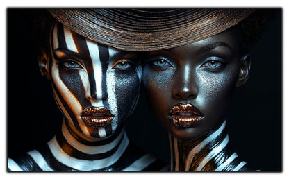 Dark Glow - Tablou Decorativ Contemporan si Abstract - NO08