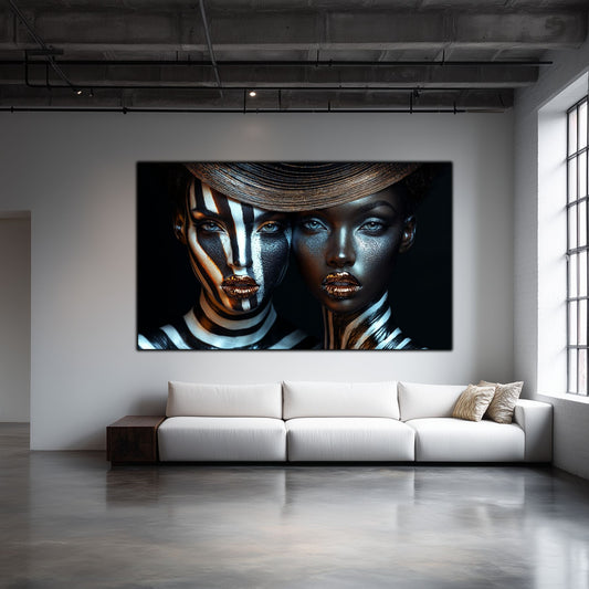 Dark Glow - Tablou Decorativ Contemporan si Abstract - NO08