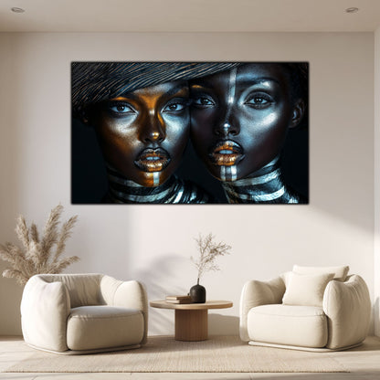 Dark Glow - Tablou Decorativ Contemporan si Abstract - NO18