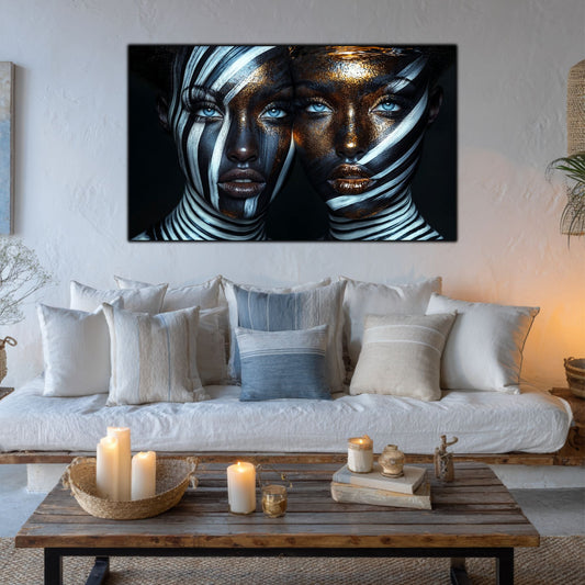 Dark Glow - Tablou Decorativ Contemporan si Abstract - NO05