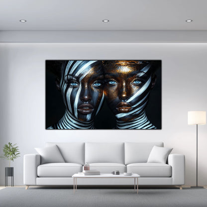 Dark Glow - Tablou Decorativ Contemporan si Abstract - NO05