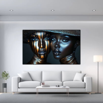 Dark Glow - Tablou Decorativ Contemporan si Abstract - NO20