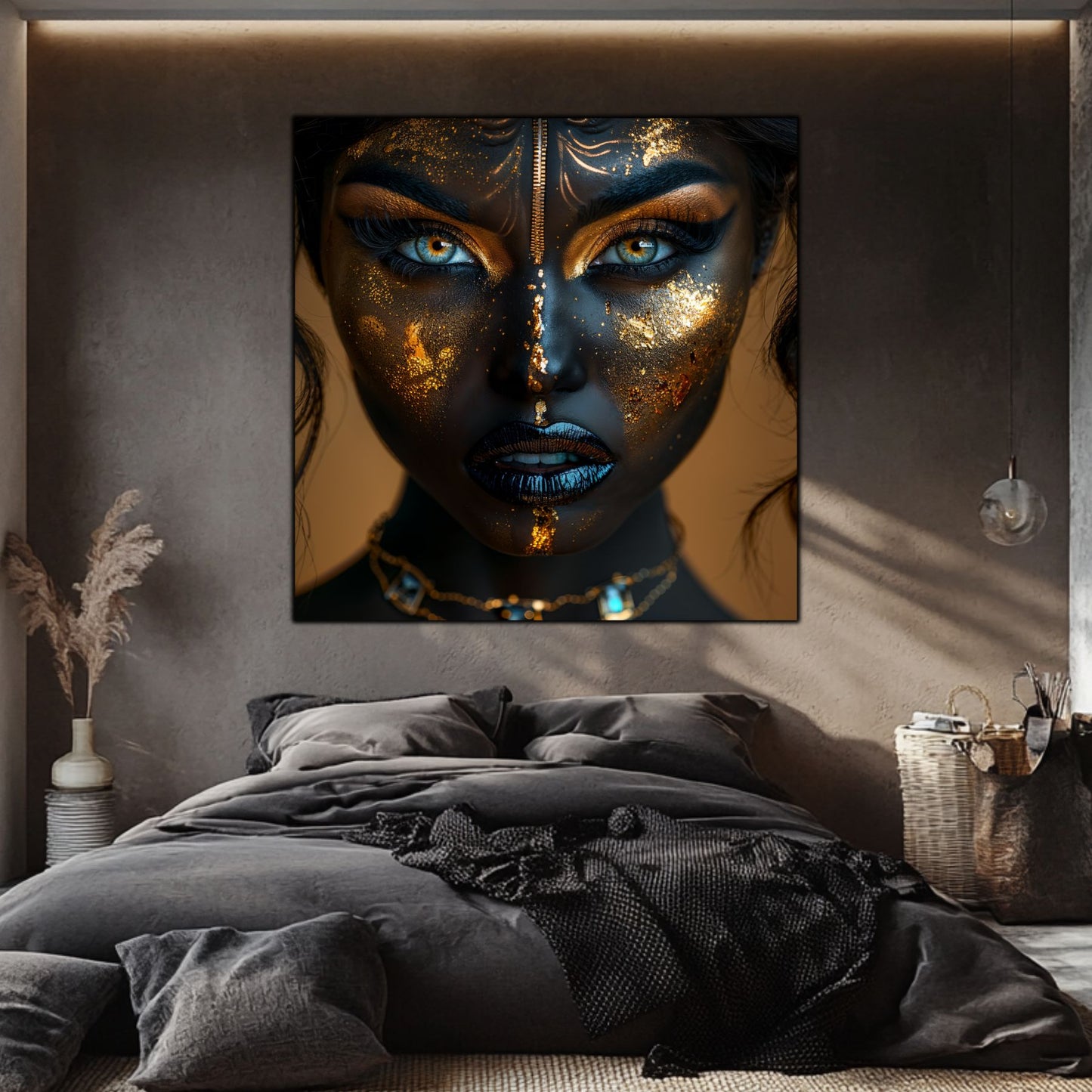 Tablou Sticla Securizata - Dark Zen - Reimagined12