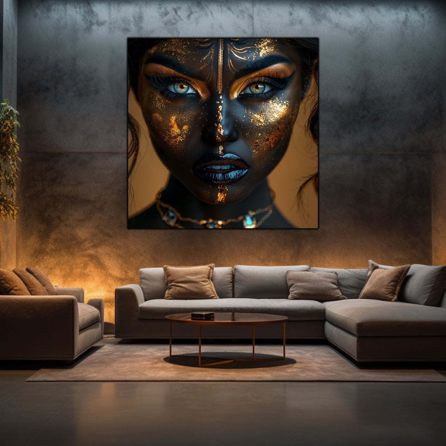 Tablou Sticla Securizata - Dark Zen - Reimagined12