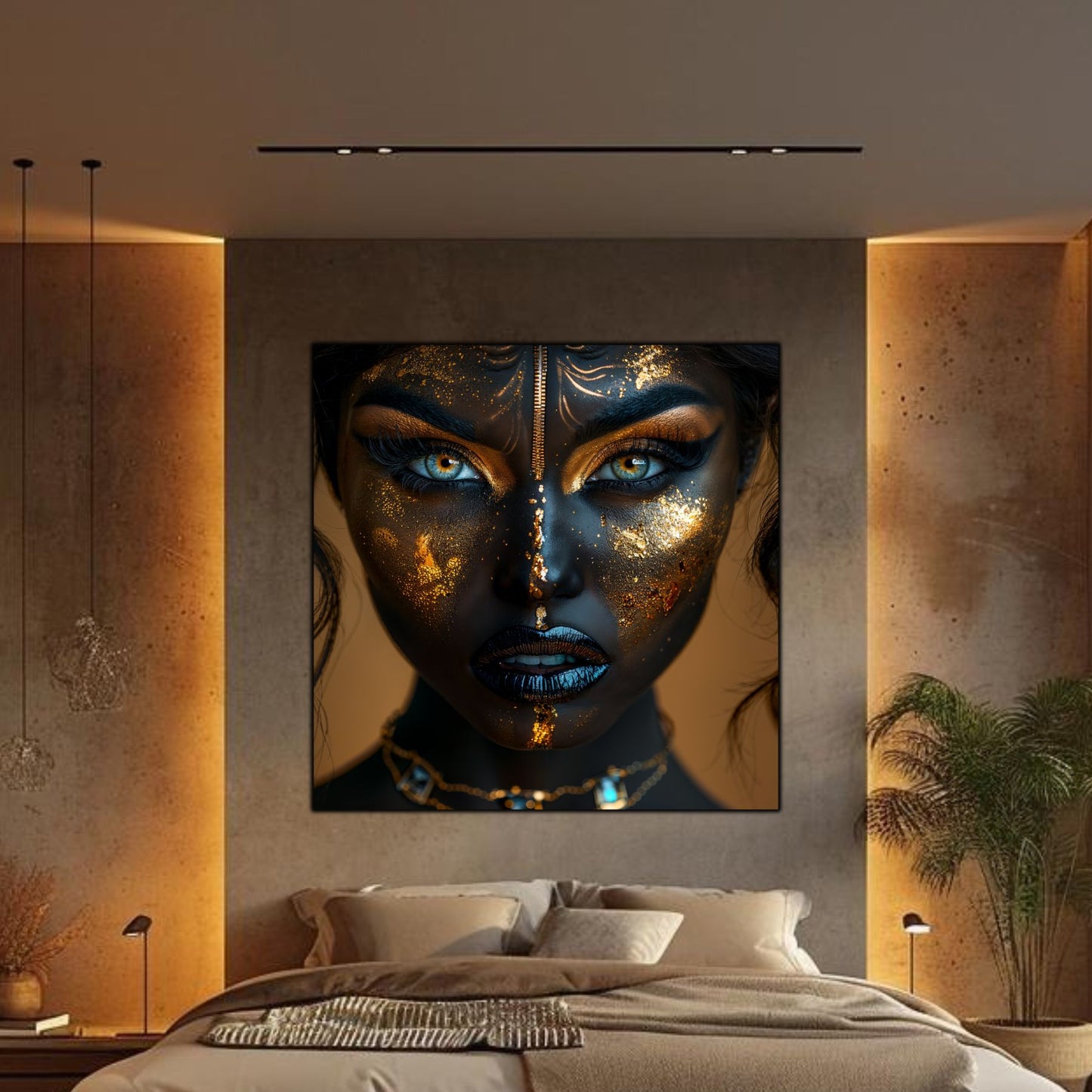 Tablou Sticla Securizata - Dark Zen - Reimagined12