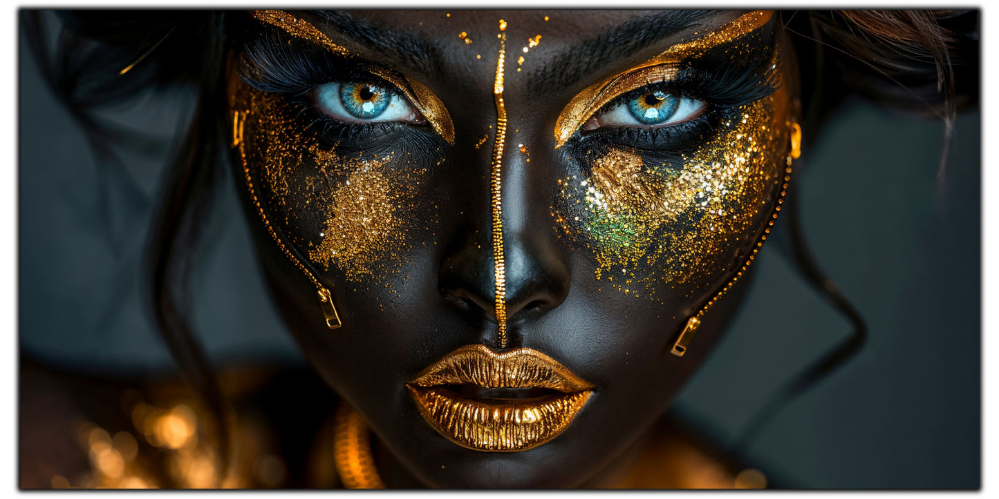 Tablou Sticla Securizata - Dark Zen Reimagined 01