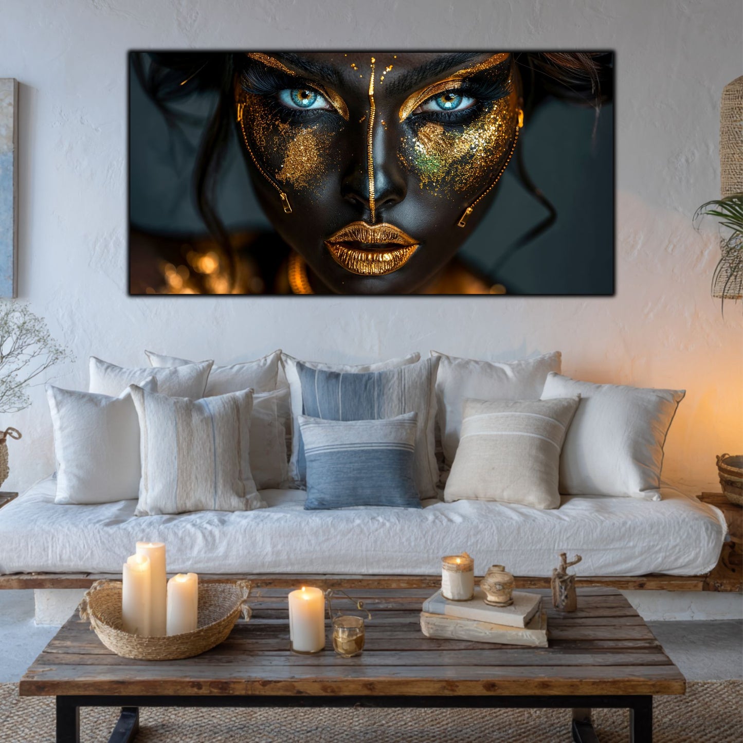 Tablou Sticla Securizata - Dark Zen Reimagined 01