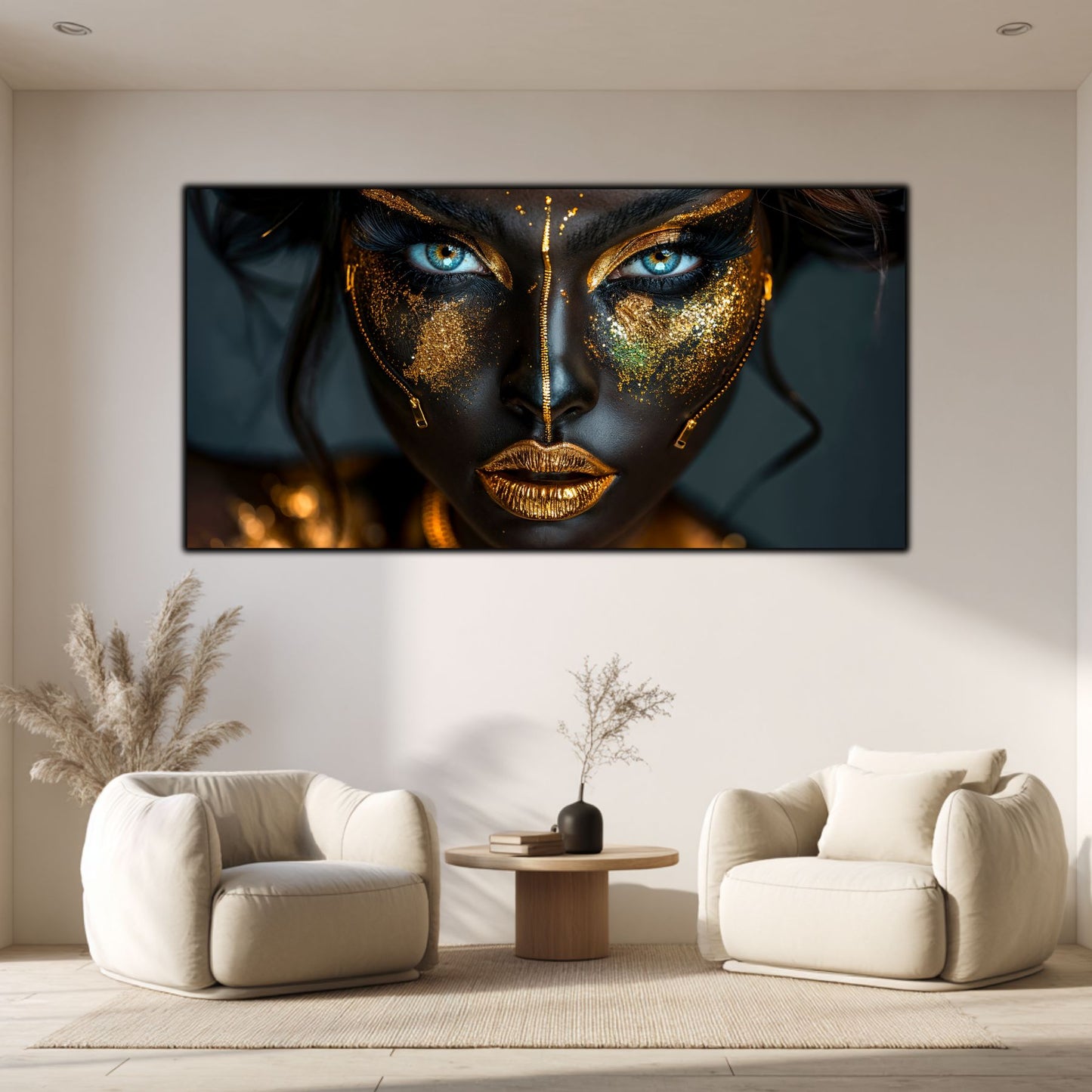 Tablou Sticla Securizata - Dark Zen Reimagined 01