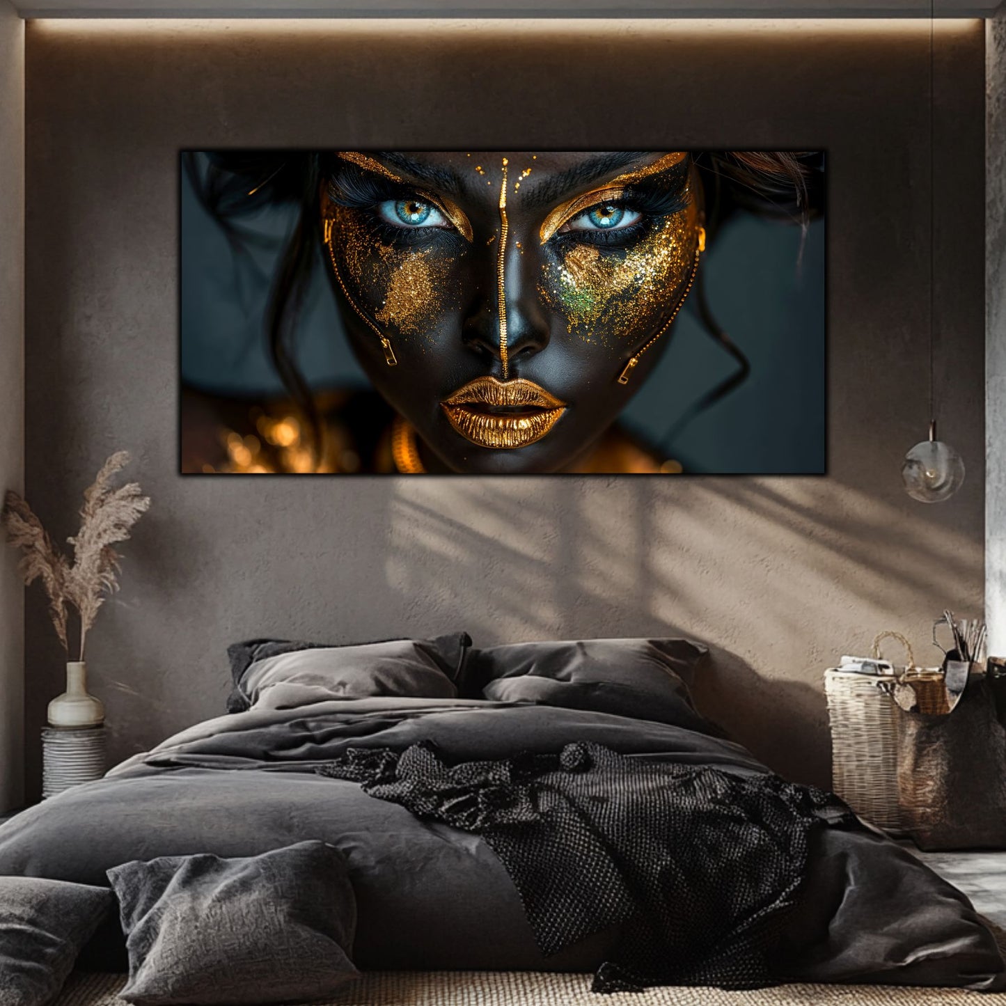 Tablou Sticla Securizata - Dark Zen Reimagined 01