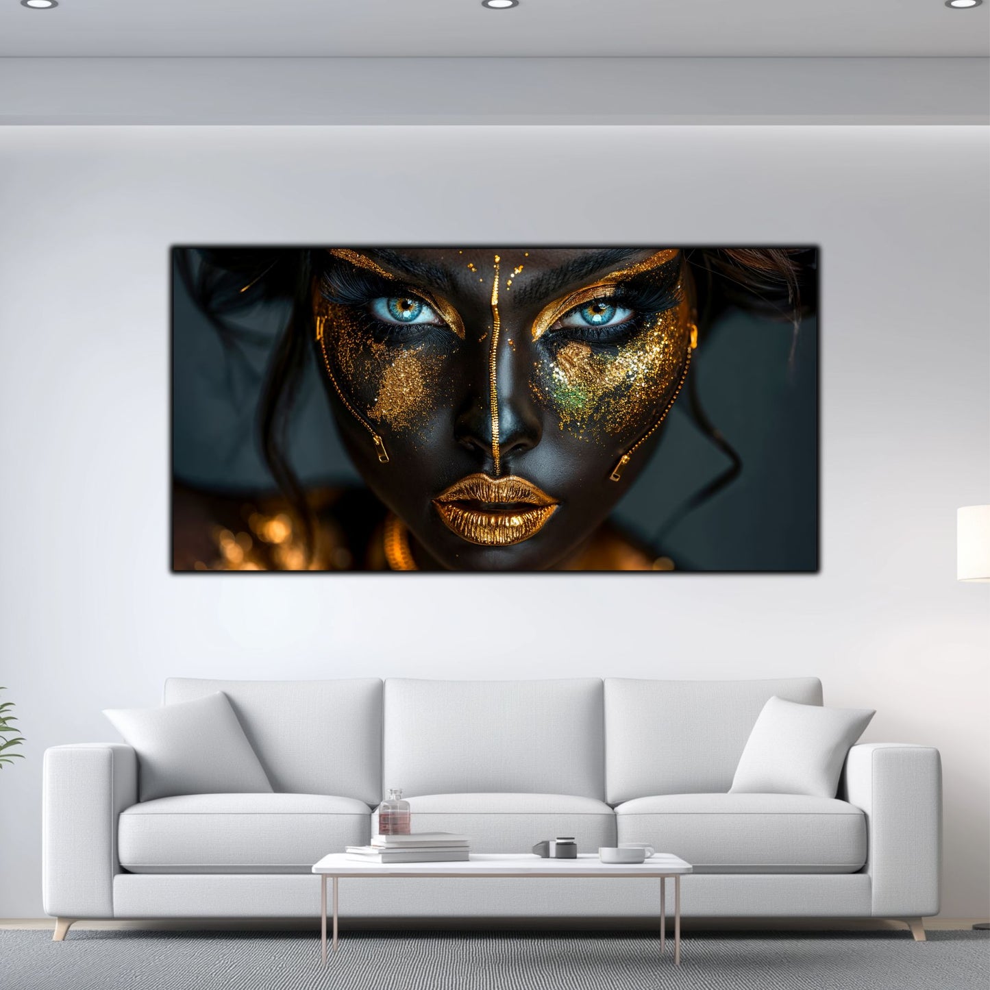 Tablou Sticla Securizata - Dark Zen Reimagined 01