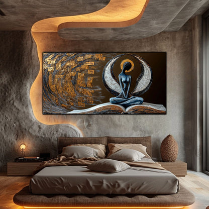 Neo-Icon, Tablou Decorativ din Sticla – Ideal pentru Dormitor si Living NO 01