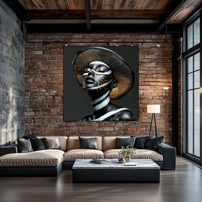 Dark Glow - Tablouri moderne pe sticlă securizată pentru living contemporan