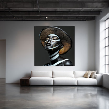 Dark Glow - Tablouri moderne pe sticlă securizată pentru living contemporan