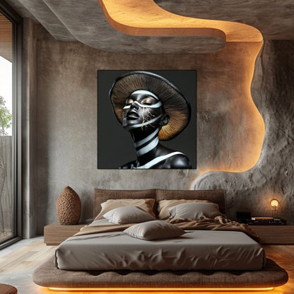 Dark Glow - Tablouri moderne pe sticlă securizată pentru living contemporan