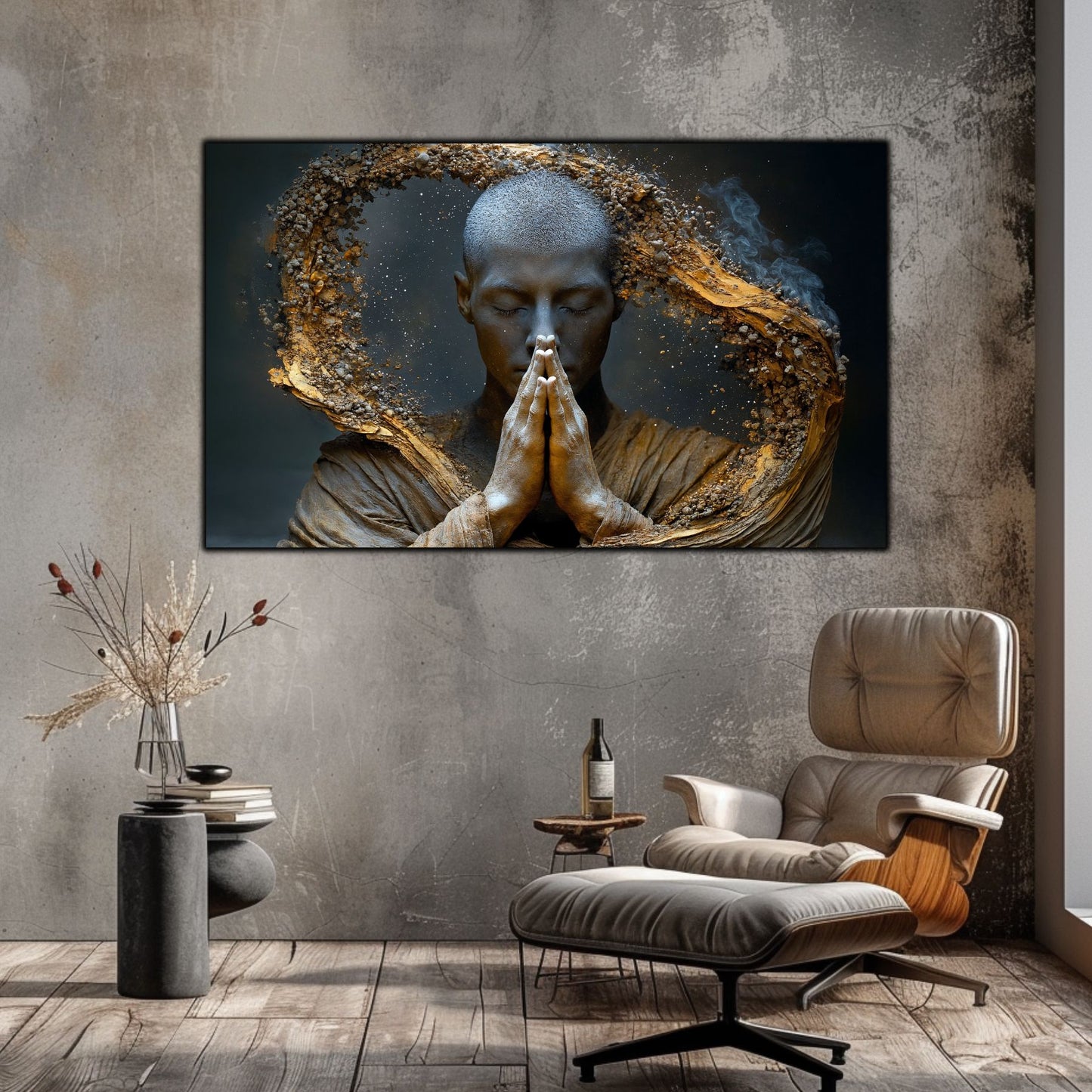 Tablou Decorativ pe Sticla Securizata – Ideal pt Dormitor si Living - Beyond Stardust No05