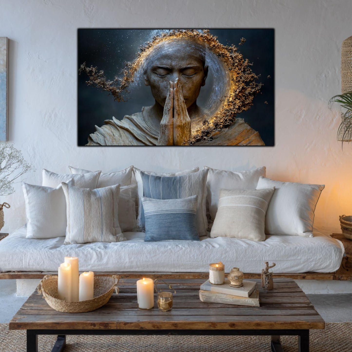 Tablou Decorativ pe Sticla Securizata – Ideal pt Dormitor si Living - Beyond Stardust No06