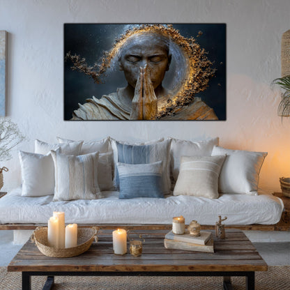 Tablou Decorativ pe Sticla Securizata – Ideal pt Dormitor si Living - Beyond Stardust No06