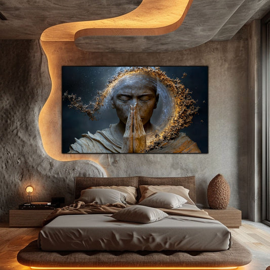 Tablou Decorativ pe Sticla Securizata – Ideal pt Dormitor si Living - Beyond Stardust No06