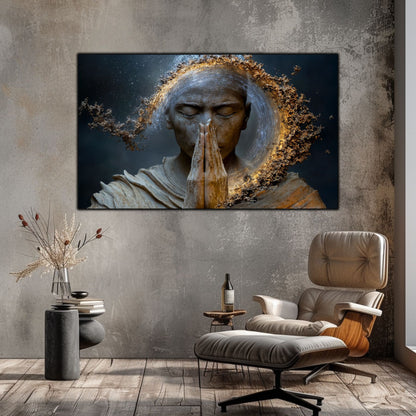 Tablou Decorativ pe Sticla Securizata – Ideal pt Dormitor si Living - Beyond Stardust No06