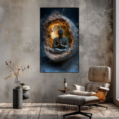 Tablou Decorativ pe Sticla Securizata – Ideal pt Dormitor si Living - Beyond Stardust No07