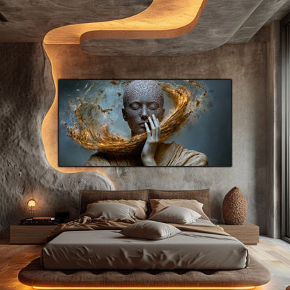 Tablou Decorativ pe Sticla Securizata – Ideal pt Dormitor si Living - Beyond Stardust No02