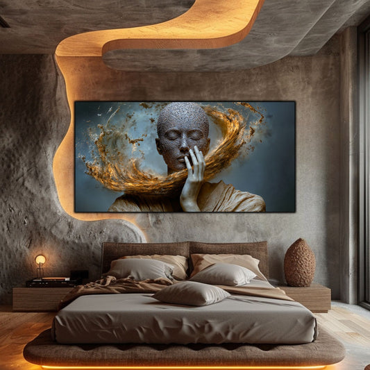 Tablou Decorativ pe Sticla Securizata – Ideal pt Dormitor si Living - Beyond Stardust No02