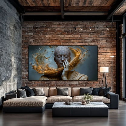 Tablou Decorativ pe Sticla Securizata – Ideal pt Dormitor si Living - Beyond Stardust No02
