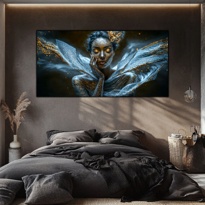 Beyond Meditation - Tablouri moderne pe sticla securizata pentru living contemporan NO01