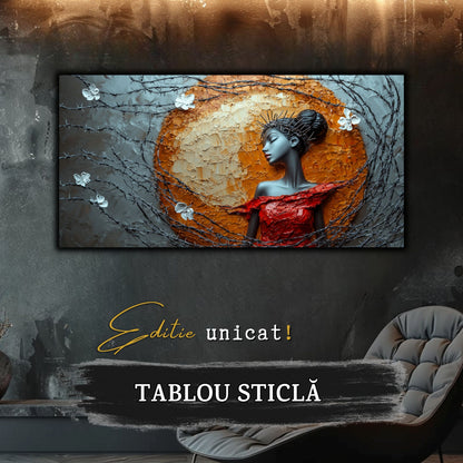 Thorned Beauty - Tablou Sticla Securizata - no03