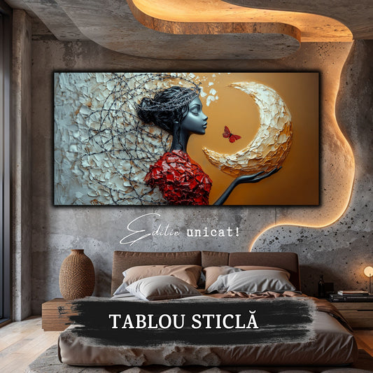 Thorned Beauty - Tablou Sticla Securizata - no09