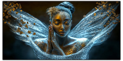 Beyond Meditation - Tablouri moderne pe sticla securizata pentru living contemporan NO03