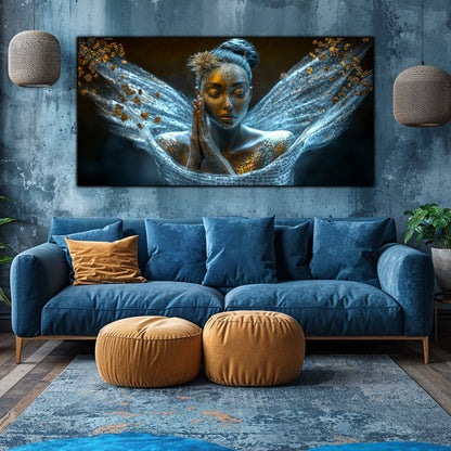 Beyond Meditation - Tablouri moderne pe sticla securizata pentru living contemporan NO03