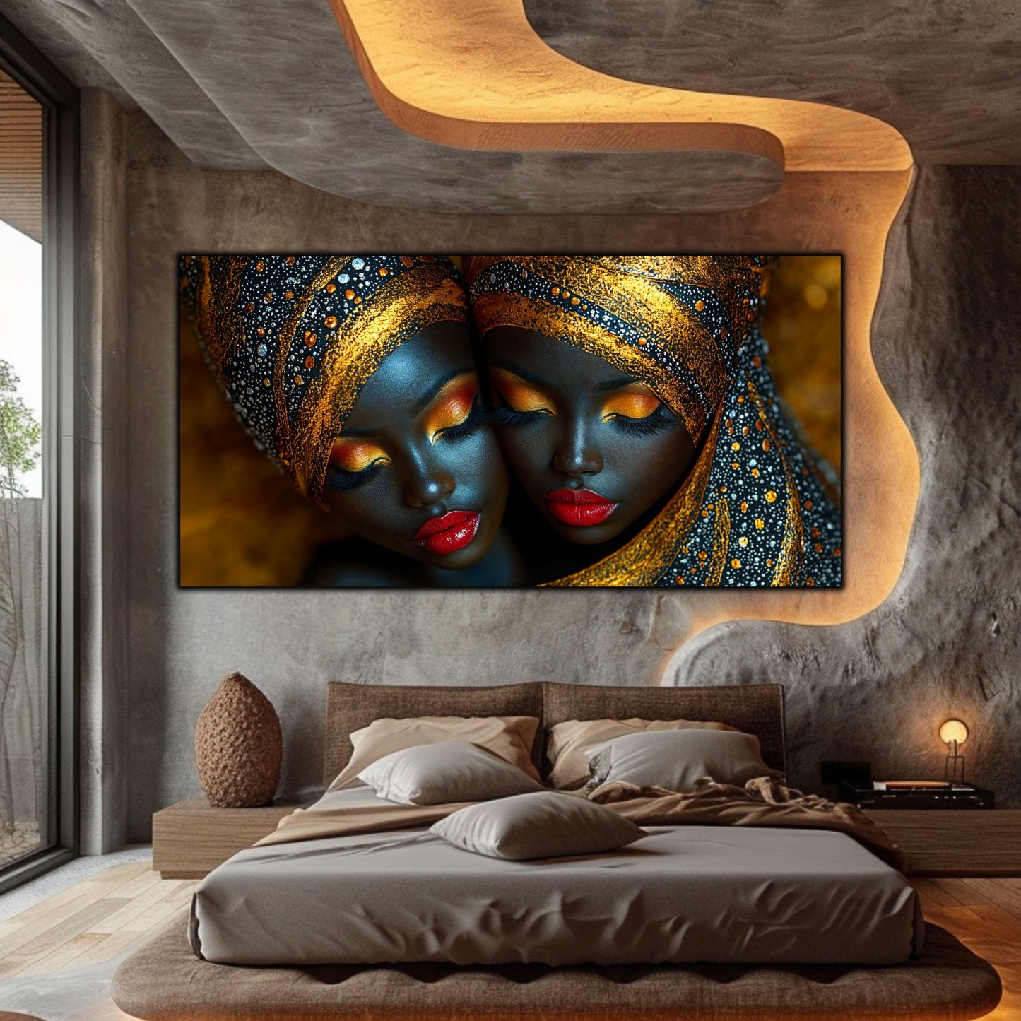 Tablou unicat din sticlă securizată - Beyond Tribe NO12