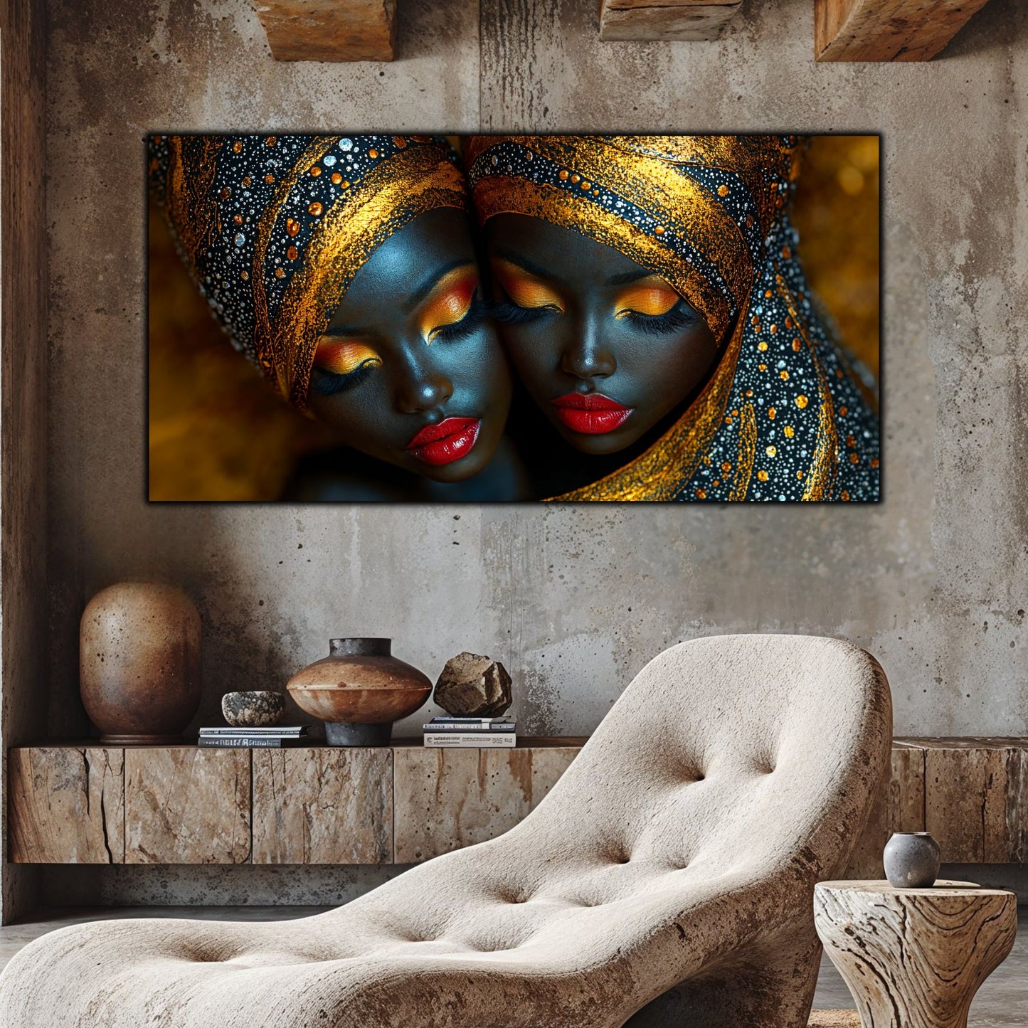 Tablou unicat din sticlă securizată - Beyond Tribe NO12