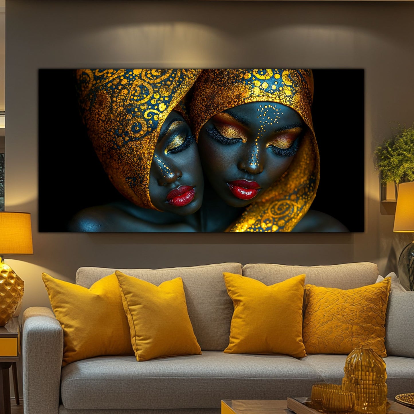 Tablou unicat din sticlă securizată - Beyond Tribe NO09