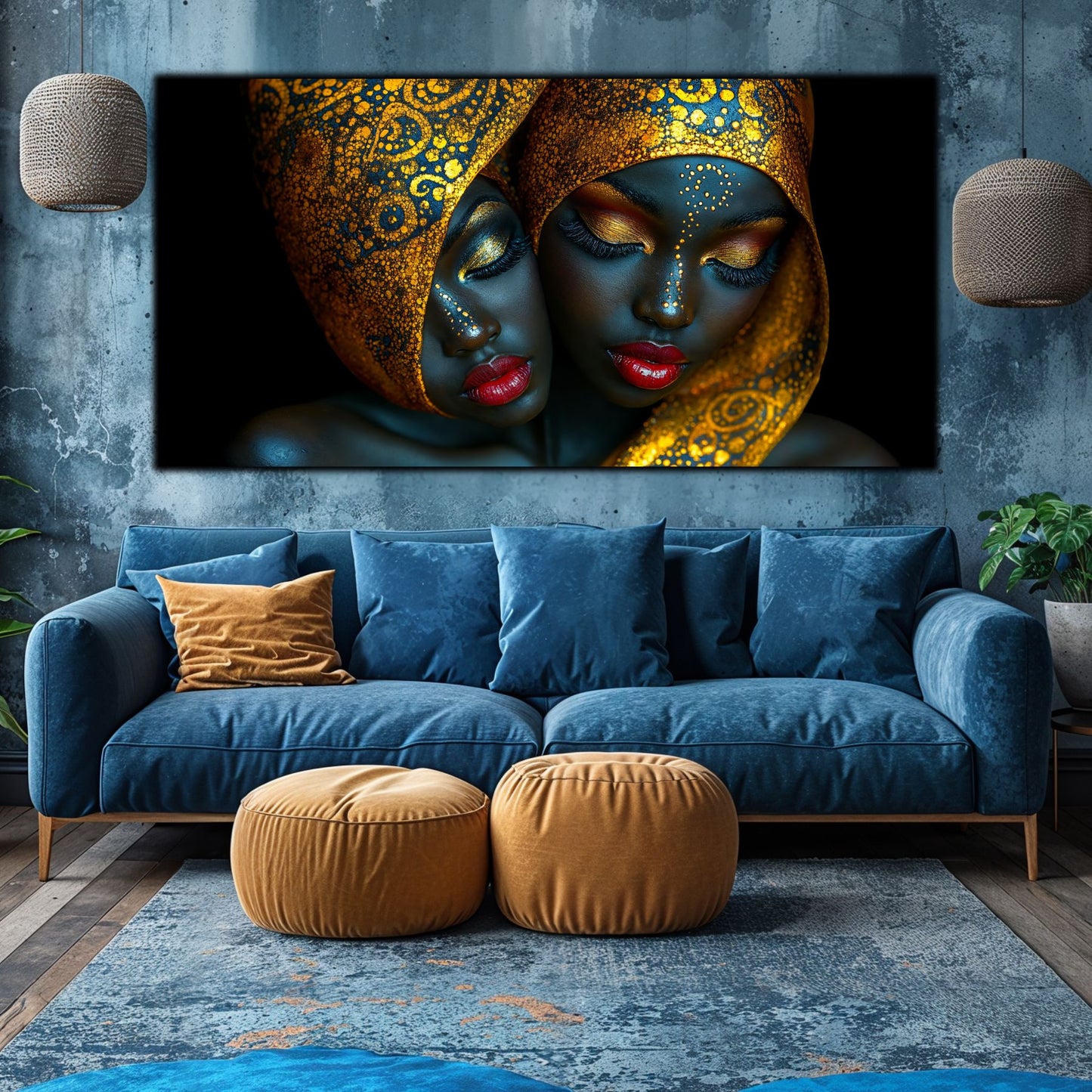 Tablou unicat din sticlă securizată - Beyond Tribe NO09