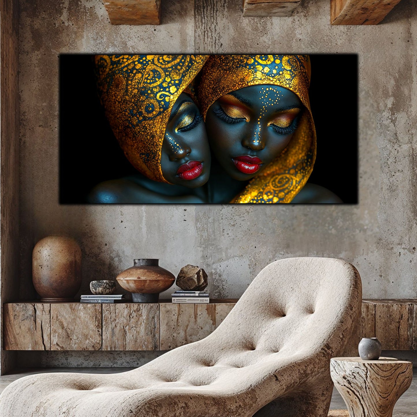 Tablou unicat din sticlă securizată - Beyond Tribe NO09