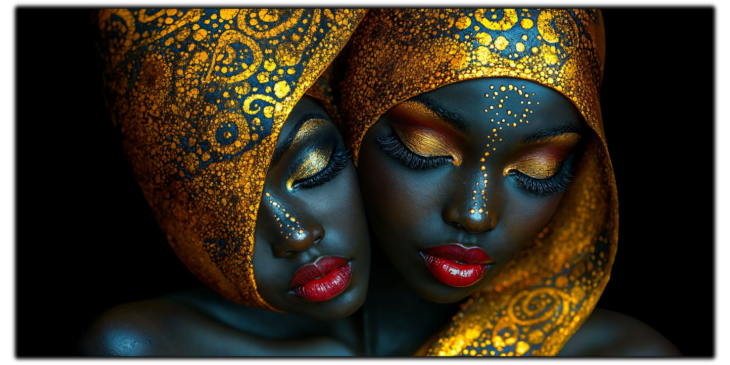 Tablou unicat din sticlă securizată - Beyond Tribe NO09