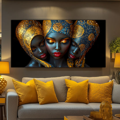 Tablou unicat din sticlă securizată - Beyond Tribe NO03