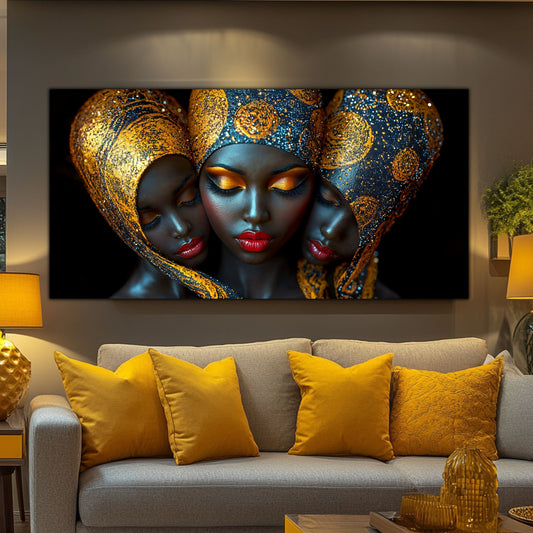 Tablou unicat din sticlă securizată - Beyond Tribe NO03