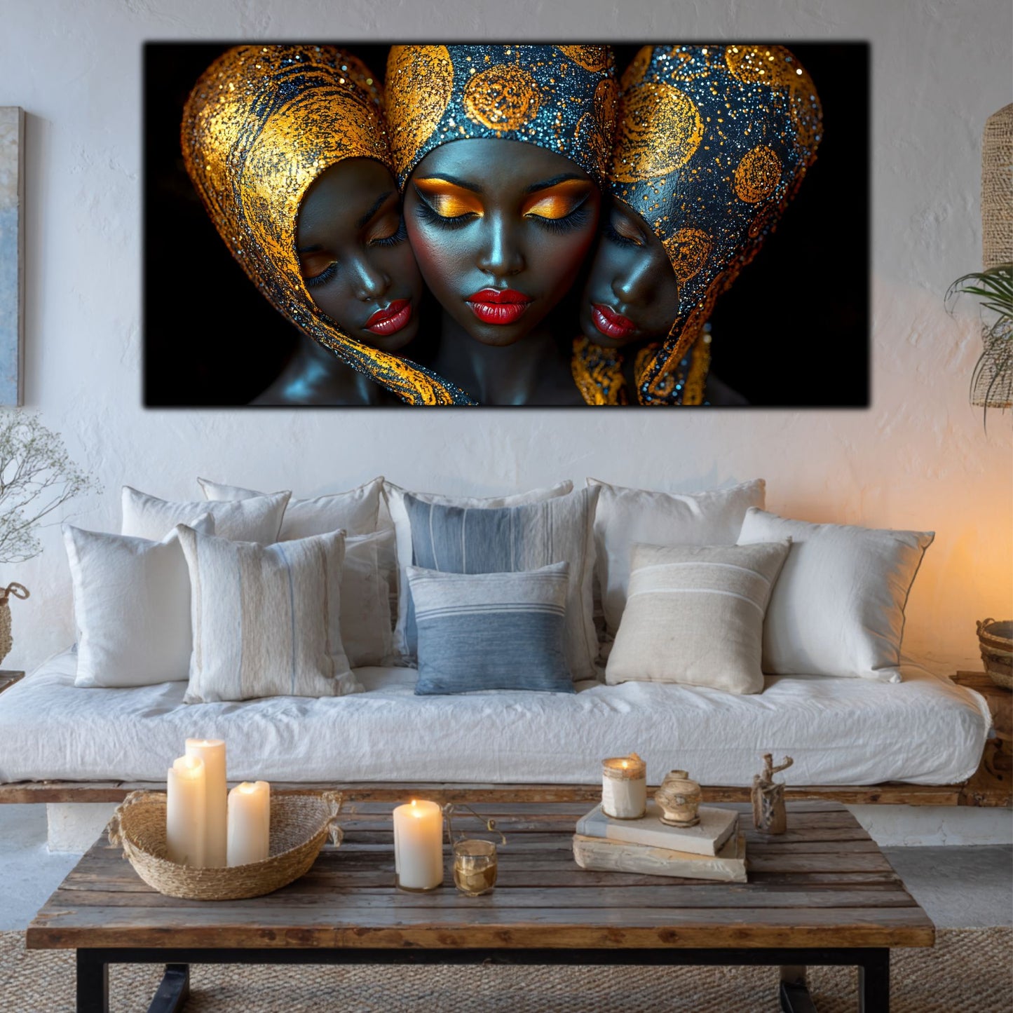 Tablou unicat din sticlă securizată - Beyond Tribe NO03