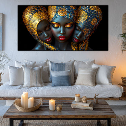 Tablou unicat din sticlă securizată - Beyond Tribe NO03